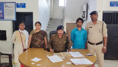 The accused of stealing Activa scooty were caught by the police
